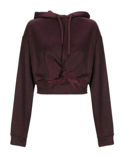 Alexander Wang T Sweatshirts In Deep Purple