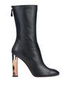 Alexander Mcqueen Ankle Boots In Black