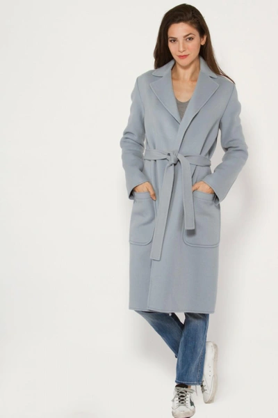 Helmut lang double clearance face wool coat