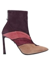 Just Cavalli Ankle Boot In Camel