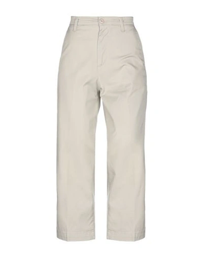 Carhartt Casual Pants In Light Grey