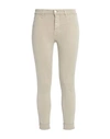 J Brand Lyocell-blend Sateen Skinny Pants In Grey