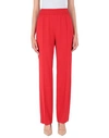 Msgm Pants In Red