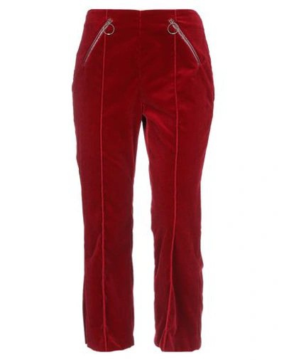 Elisabetta Franchi Pants In Red