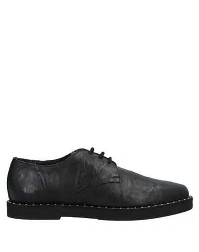 Pinko Lace-up Shoes In Black