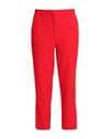 Iris & Ink Casual Pants In Red