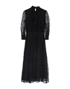 Just Cavalli Midi Dresses In Black