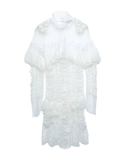 Amen Couture Short Dresses In White