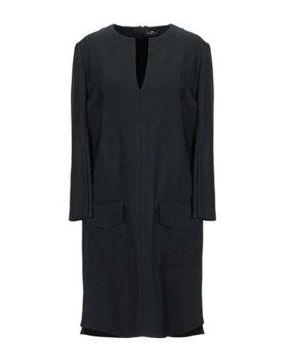 Elisabetta Franchi Short Dresses In Black