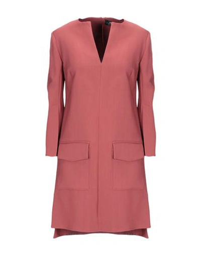 Elisabetta Franchi Short Dresses In Red