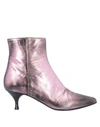 Strategia Ankle Boots In Mauve