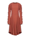 Chloé Midi Dresses In Red