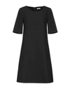 Peserico Short Dresses In Black