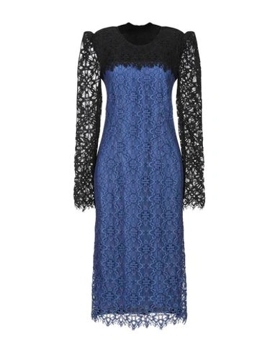 Pinko Midi Dresses In Blue