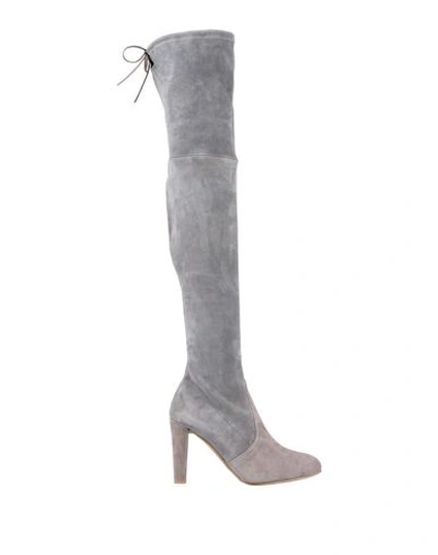 Stuart Weitzman Boots In Grey