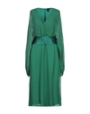 Atos Lombardini Midi Dresses In Green