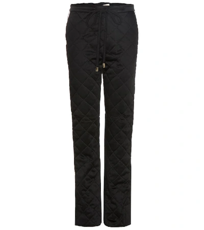 Marni Quilted Trousers In Black