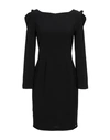 Armani Exchange Short Dresses In Black