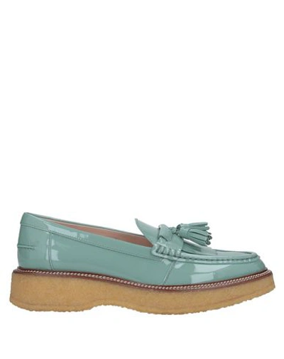 Tod's Loafers In Green