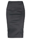 Victoria Beckham 3/4 Length Skirts In Black