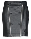 Moschino Mini Skirts In Black