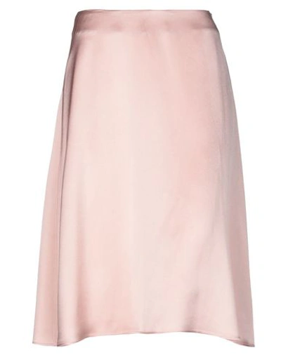 Dondup Midi Skirts In Pink