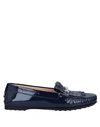 Tod's Loafers In Dark Blue