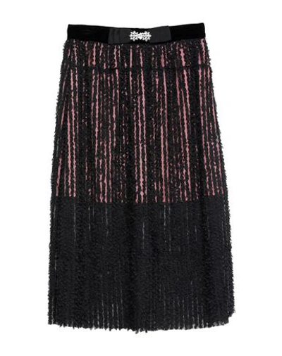 Manoush Midi Skirts In Black