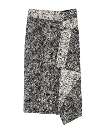 Roland Mouret 3/4 Length Skirts In Steel Grey