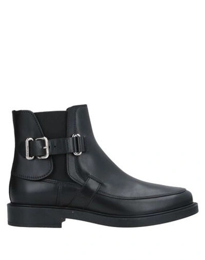 Tod's Ankle Boots In Black