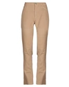 Trussardi Jeans Casual Pants In Camel