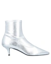 Giuseppe Zanotti Ankle Boots In Silver