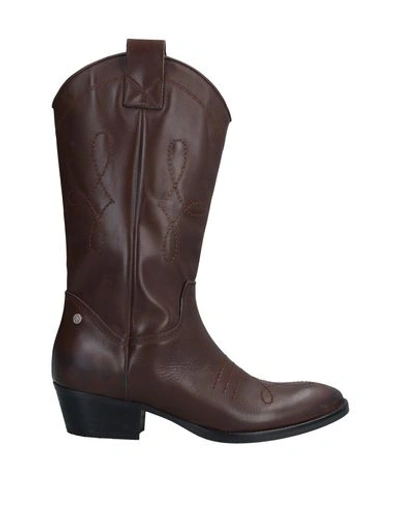 Manila Grace Boots In Brown
