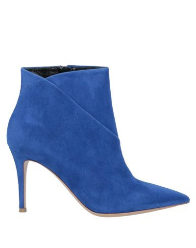 Lerre Ankle Boot In Bright Blue