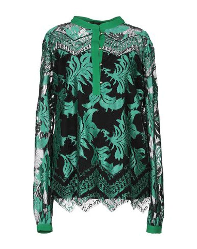 Just Cavalli Blouses In Green