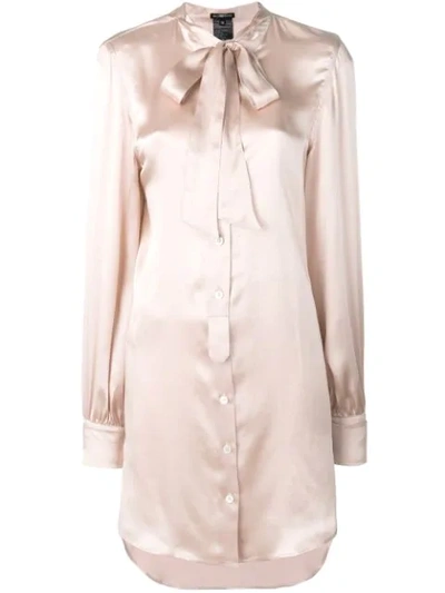 Ann Demeulemeester Silk Shirt In Light Pink