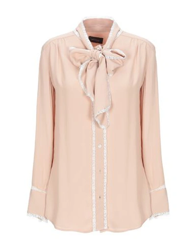 Ottod'ame Shirts In Pale Pink
