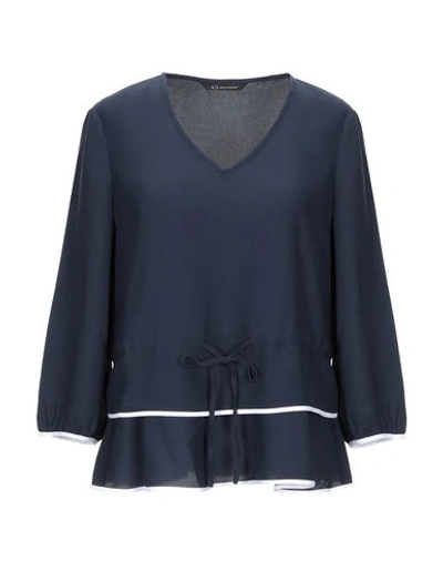 Armani Exchange Blouses In Blue