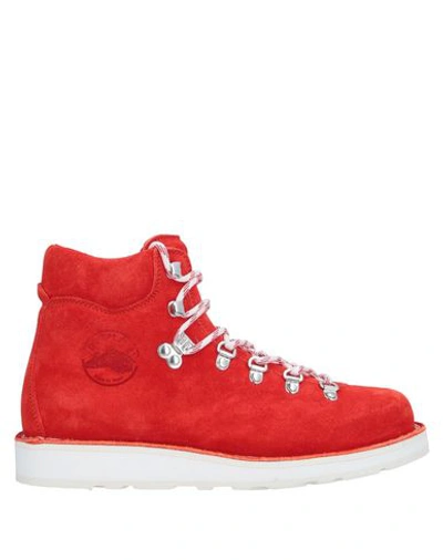 Diemme Ankle Boot In Red