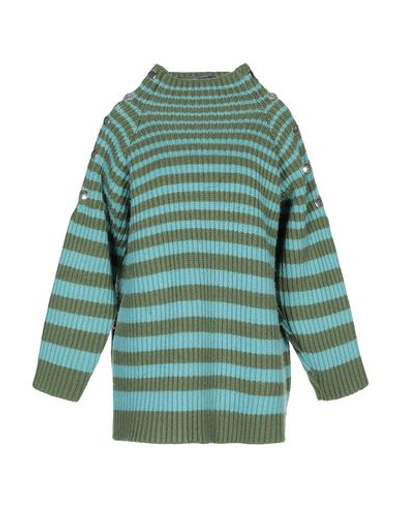 Alberta Ferretti Sweaters In Green