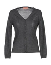 Ballantyne Cardigans In Steel Grey