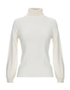 Ballantyne Turtleneck In Ivory