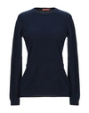 Ballantyne Sweaters In Dark Blue