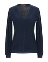 Ballantyne Cardigans In Dark Blue