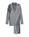 Alessandro Dell'acqua Cardigans In Grey