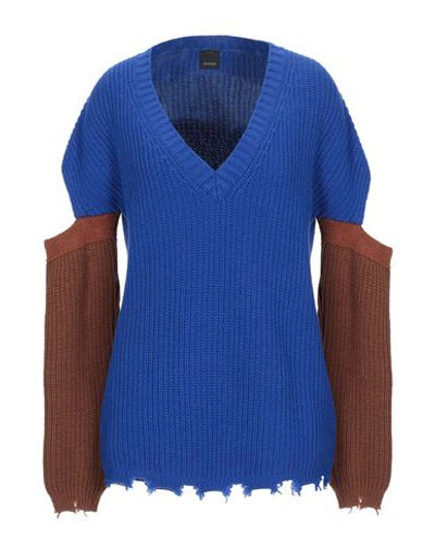 Pinko Sweaters In Blue
