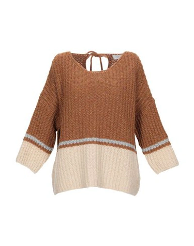 Stella Forest Sweaters In Brown