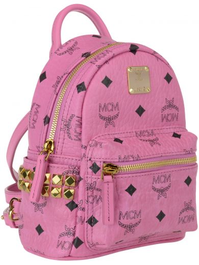 Mcm X-mini Stark Backpack In Pink | ModeSens