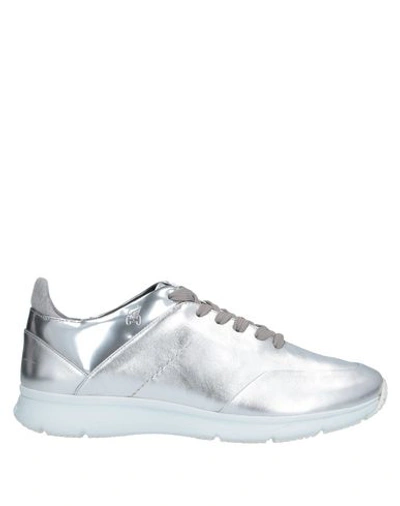 Hogan Sneakers In Silver