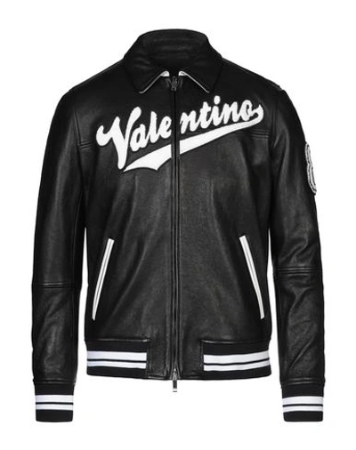 Valentino Jackets In Black